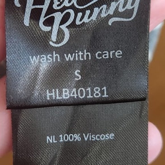 NWOT Hell Bunny Barbed Wire Mini Dress - Picture 6 of 11